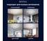 Светильник потолочный светодиодный Rivoli nikki 6112106 104 Вт led 2800к 6200к модерн с пультом Б0060852 9