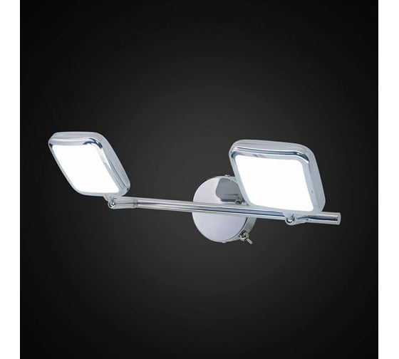 Спот поворотный Citilux Квадро LED с выключателем Хром CL554520