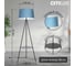 Торшер Citilux Рейнер чёрный со столиком и синим абажуром CL806023 7