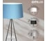 Торшер Citilux Рейнер чёрный со столиком и синим абажуром CL806023 8