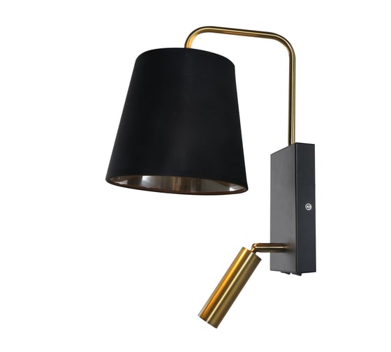 Настенный светильник ESCADA 589/1A E14*40W Black/Brass 589/1A Black
