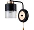 Настенный светильник ESCADA E27*40W Black/Gold 2121/1A 2