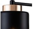 Настенный светильник ESCADA E27*40W Black/Gold 2121/1A 4