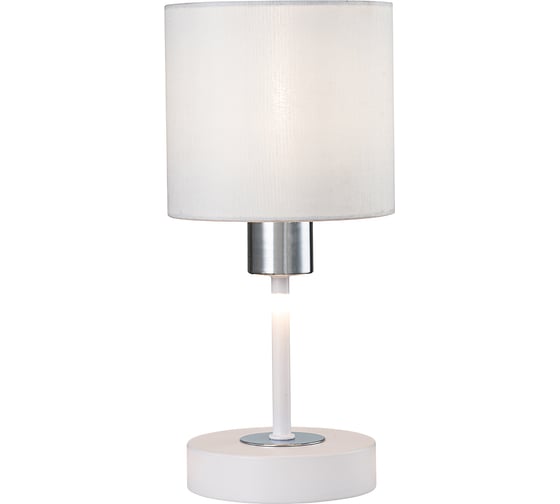 Настольный светильник ESCADA 1109/1 E14*40W White/Silver 1109/1 White/Silver