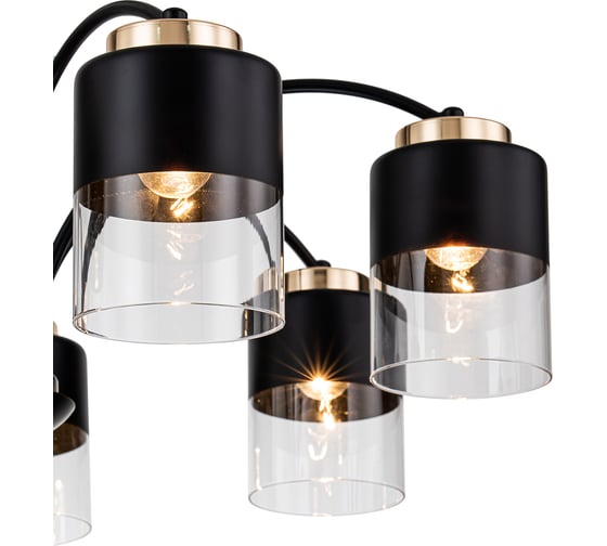 Светильник на штанге ESCADA E27*40W Black/Gold 2121/7P