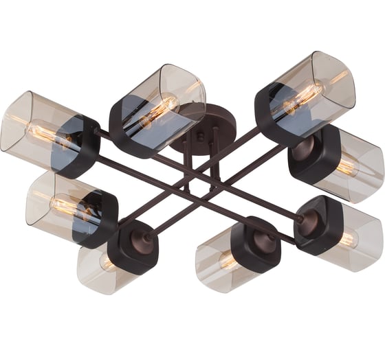 Люстра Vitaluce 8xE27, максимум 40Вт V4831-8/8PL 1