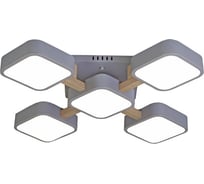 Потолочный светильник ESCADA 10213/5 LED*96W Grey/Wooden 10213/5LED