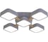 Потолочный светильник ESCADA 10213/5 LED*96W Grey/Wooden 10213/5LED 1