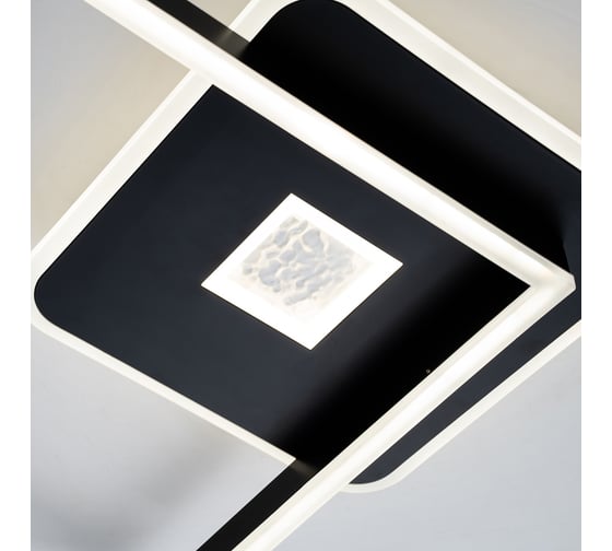 Потолочный светильник ESCADA 10235/1 LED*80W Black/White  10235/1LED BL