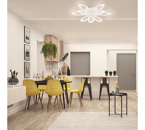 Потолочный светильник ESCADA 10242/9 LED*115W White 10242/9LED