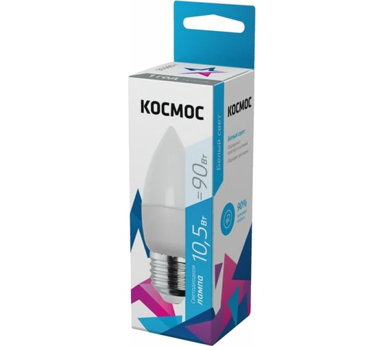 Светодиодная лампа Космос CN 10,5W 220V E27 4500K LkecLED10.5wCNE2745
