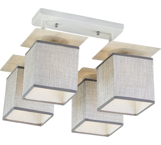 Потолочный светильник ESCADA 1129/4PL E27*60W White/Grey 1129/4PL Grey