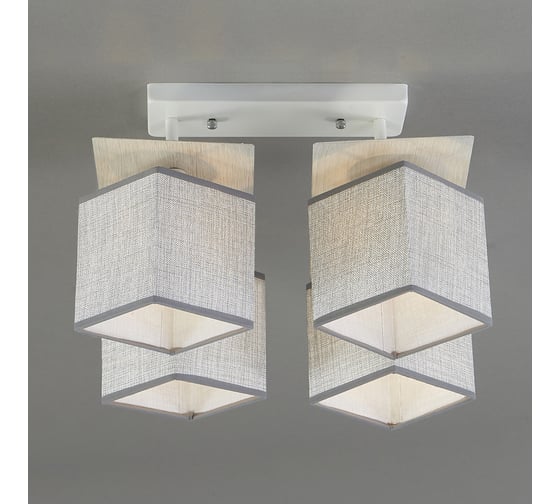Потолочный светильник ESCADA 1129/4PL E27*60W White/Grey 1129/4PL Grey