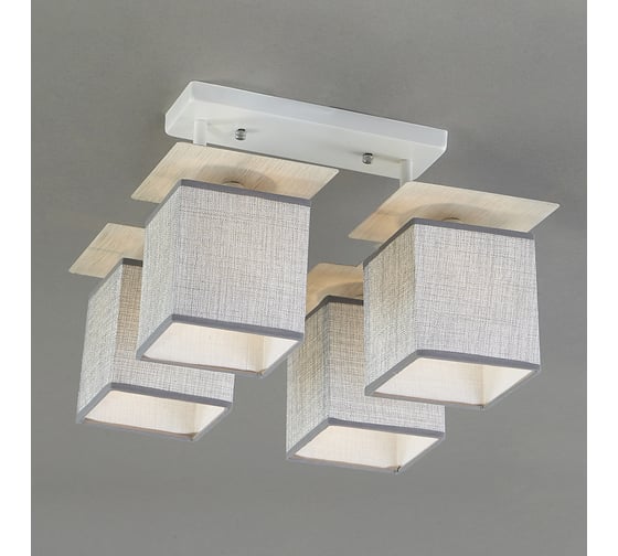 Потолочный светильник ESCADA 1129/4PL E27*60W White/Grey 1129/4PL Grey