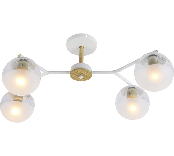 Потолочный светильник ESCADA 1130/4PL E27*60W White/Gold 1130/4PL White