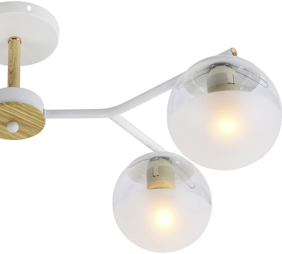 Потолочный светильник ESCADA 1130/4PL E27*60W White/Gold 1130/4PL White