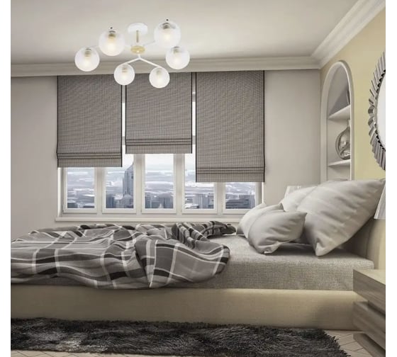 Потолочный светильник ESCADA 1130/6PL E27*60W White/Gold 1130/6PL White
