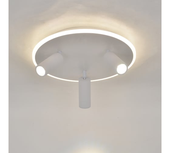 Потолочный светильник ESCADA 20046SMA/03 LED 37W 4000K белый 20046SMA/03LED WH