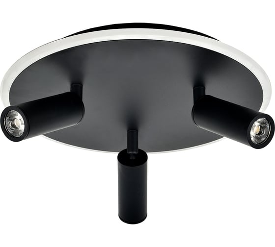 Потолочный светильник ESCADA 20046SMA/03 LED 37W 4000K черный 20046SMA/03LED BK