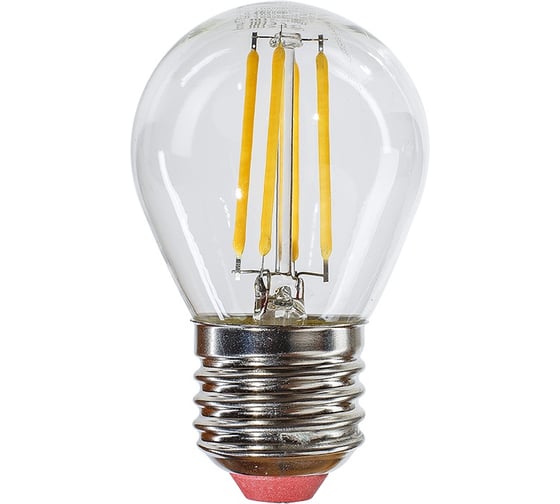 Лампа Экономка LED Филамент 8Вт Шарик 45мм 160-260V Е27 720лм 4500К Eco LedFL8wGL45E2745