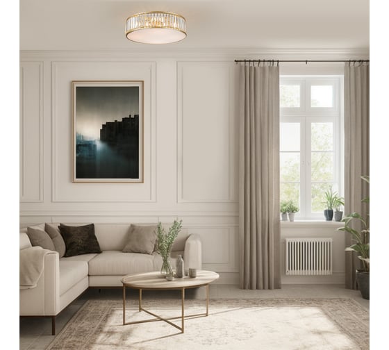 Потолочный светильник ESCADA E27*40W Gold 2116/4