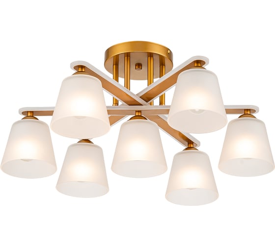 Потолочный светильник ESCADA E27*60W Gold 1101/7PL