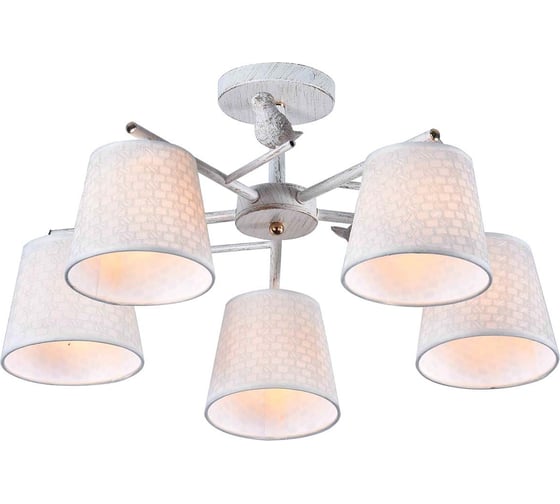 Потолочный светильник ESCADA E27*60W White/Gold 697/5P