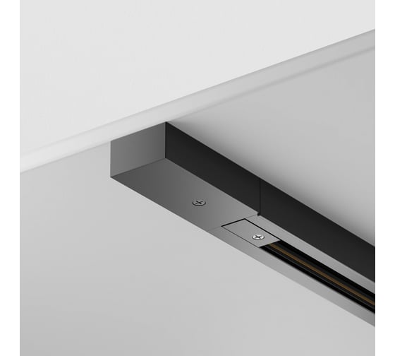 Шинопровод MAYTONI накладной/подвесной busbar trunkings unity 3м алюминий черный TRX001-113B