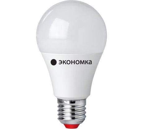 Светодиодная лампа Экономка А60 14Вт Е27 230v 3000K 1260лм Eco LED14wA60E2730