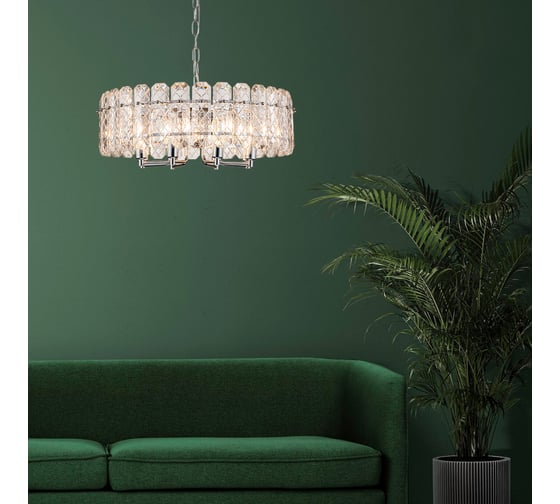 Подвесной светильник ESCADA 2115/8S E14*40W Chrome 2115/8S Chrome