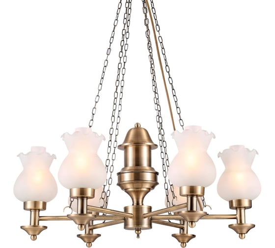 Подвесной светильник ESCADA Fontana E27*60W Antique Brass 5085/6