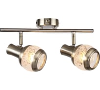 Поворотный спот ESCADA FLORA 2хЕ14x40W античная бронза 1102/2A