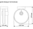 Люстра потолочная светодиодная RITTER FALENA поворотный цилиндр 240x120x270 14Вт 2700K/4000K/6400K 6м черный/золото 51597 9 3