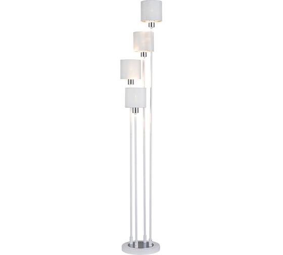 Напольный светильник ESCADA 1109/4 E14*40W White/Silver 1109/4 White/Silver