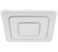 Люстра потолочная светодиодная RITTER диммируемая GALASSIA с ДУ 3 режима 470x470x55 94Вт 2700K+6400K/4200K/6400K+2700KК 43м белый 51582 5