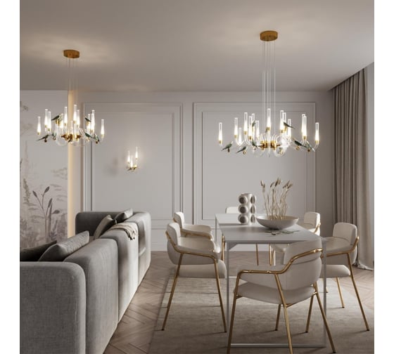 Люстра ODEON LIGHT LED 37 LARK 5431/37L