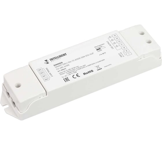 Диммер INTELLIGENT ARLIGHT SMART-DALI-104-72-ADDR-DIM-DT6-SUF IARL, IP20, пластик 028421 1