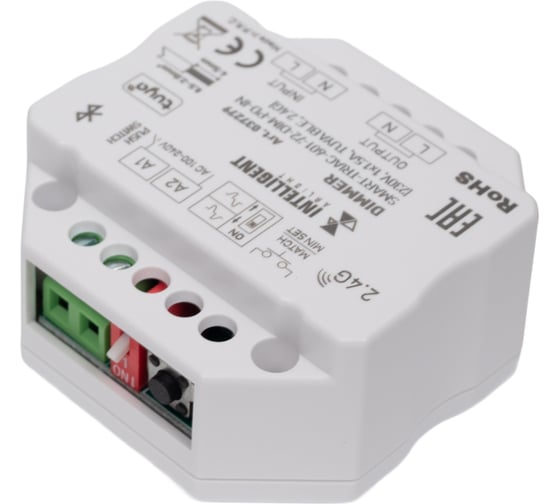 Диммер INTELLIGENT ARLIGHT SMART-TRIAC-601-72-DIM-PD-IN IARL, IP20, пластик 037279