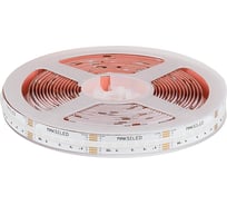 Cветодиодная лента MAKSILED cob 5 м, 24 В, 16 Вт/м, 840 д/м, ip20, rgb+cct 2700k-6500k, 12 мм, ML-R840-COB-RGBCCT-IC