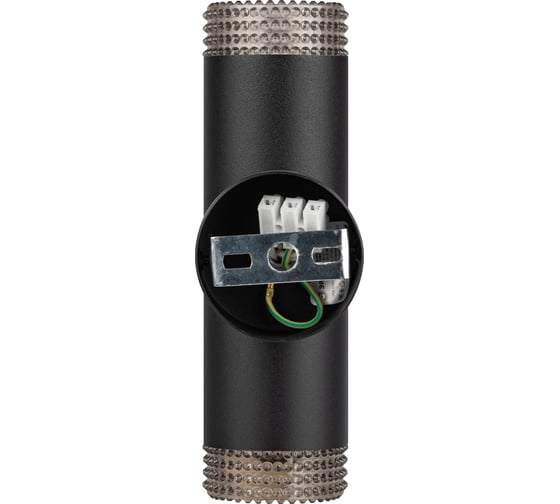 Настенный светильник ЭРА wl50 bk/bk 2gu10 2х12 Вт ip20 черный Б0061193