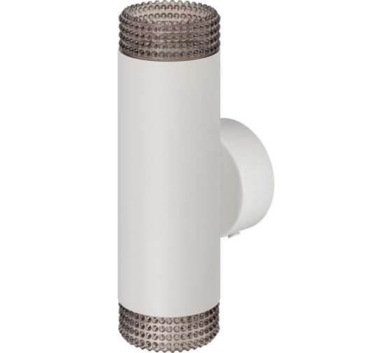 Настенный светильник ЭРА wl50 wh/bk 2gu10 2х12 Вт, ip20 белый, черный Б0061196