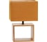 Светильник настольный Uniel декоративный UML-B401 E27 ORANGE/WOOD UL-00010955 1