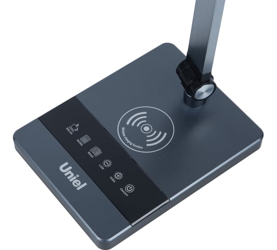 Светильник настольный Uniel светодиодный ULM-D110 15W/3000-6500K/DIM BLACK UL-00011288