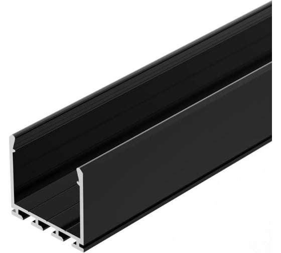 Профиль Arlight PLS-LOCK-H25-3000 ANOD Black 3 м 044847