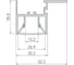 Профиль Arlight FOLED-CEIL-SIDE-3000 3 м 044856 3