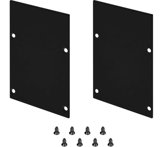 Заглушка Arlight LINE-S-5075 BLACK глухая 1 комплект 041865 1