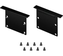 Заглушка Arlight LINIA49-F-S BLACK глухая 1 комплект 041881