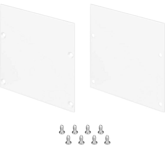 Заглушка Arlight LINE-S-7575 WHITE глухая 1 комплект 041887 1