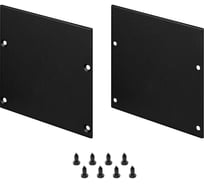 Заглушка Arlight LINE-S-7575 BLACK глухая 1 комплект 041886