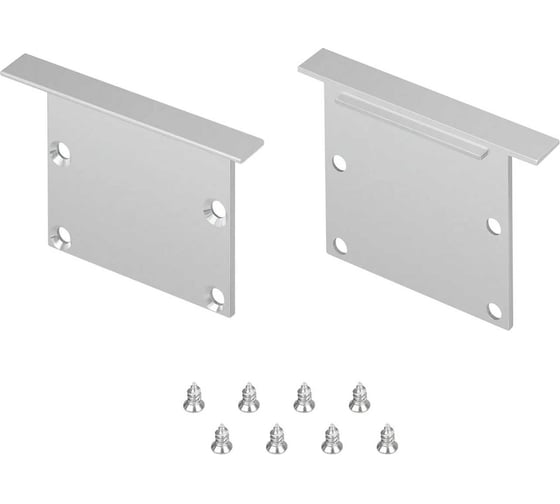 Заглушка Arlight LINIA49-F-S глухая 1 комплект 041760 1